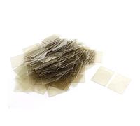 sourcing map 300Pcs réparer Partie Mica isolant feuilles 20 x 25 x 0.12 mm