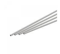 sourcing map 304 Inox Acier Rond Tube 2mm OD 0.15mm Paroi Épaisseur 300mm Longueur 4Pcs