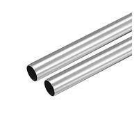 sourcing map 304 Inoxydable Acier Tube, 14mm OD 0.5mm Paroi Épaisseur 300mm Longueur 2 Pcs