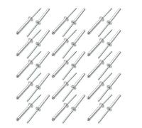sourcing map 30pcs 5mmx35mm aluminium/acier Rivets aveugles ouvert