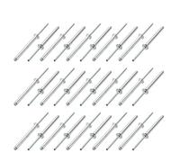 sourcing map 30pcs 5mmx50mm aluminium/acier Rivets aveugles ouvert
