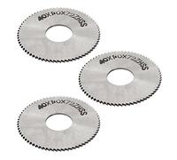sourcing map 3pcs 40mm diamètre, épaisseur 1mm 72 dents scie HSS Coupeur découpe Outil coupe