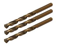 sourcing map 3pcs Foret hélicoïdal HSS Cobalt 6.9mm Dia perçage tige droite métrique