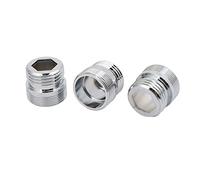sourcing map 3pcs M22 à 1/2BSP mâle Adaptateur robinet Fil ton argent purificateur eau