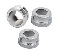 sourcing map 3pcs M24 à M22 Fil mâle tuyau adaptateur robinet purificateur eau