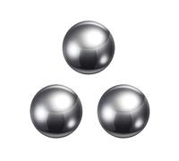 sourcing map 3pcs Précision Billes 24mm Diamètre G200 201 Inox Acier pour Roulements