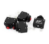 sourcing map 4 pièces MR1 AC 125/250V/32VDC 15A disjoncteur protecteur noir | de surcharge de courant interrupteur