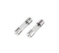 sourcing map 40 Pcs 250V 2Amp Rapide Fusion Type Verre Tube Fusibles F2L250V 5mm x 20mm