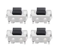 sourcing map 4pc 4x2x3mm 2 bouton poussoir momentané SPST PIN CMS Surface Mounted Devices Interrupteur tactile