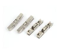 sourcing map 4pcs 43mm métal vitrine porte coulissante verre Galet simple Poulie Roue Collier
