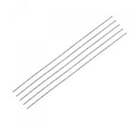sourcing map 5 Pcs 0.7mm Mini Micro Forets Hélicoïdaux Haute Vitesse Acier Droit Tige Extra Long Perceuse Pointe 80mm pour Aluminium Alliage