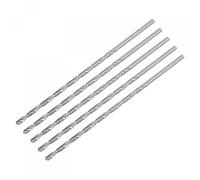 sourcing map 5 Pcs 3mm Mini Micro Forets Hélicoïdaux Haute Vitesse Acier Droit Tige Extra Long Perceuse Pointe 120mm pour Aluminium Alliage