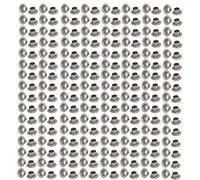 sourcing map 500pcs 4mm Dia. acier inox 201 w Passe-fils oeillet Kit rondelle