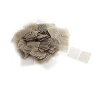 sourcing map 500pcs Feuille de Mica Isolant Plaques de mica pièces de rechange 22mmx28mmx0.09mm