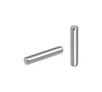 sourcing map 50Pcs 1.5mm x 8mm Goupille 304 INOX Acier Étagère Chevilles Support Étagères Argenté