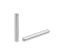 sourcing map 50Pcs 4mm x 28mm Goupille 304 INOX Acier Étagère Chevilles Support Étagères Argenté