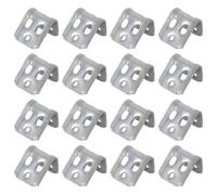 sourcing map 50Pcs Clips de Ressort de Réparation de Canapé, Boucle de Ressort de Tapisserie à 5 Trous pour Canapé, Chaise, Lit - Pièces de Réparation de Meubles