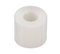sourcing map 50Pcs cylindre rond ABS Rondelles entretoises 7mmx3mmx6mm Blanc