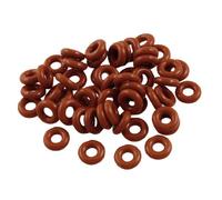 sourcing map 50pcs Joint Torique en silicone Joint d'étanchéité 3x8x2,5mm