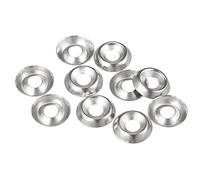 sourcing map 50pcs Rondelle à Tête Fraisée 17,5mm x 6,5mm x 3,5mm en Acier Inoxydable 304 Rondelle Cuvette Tasse Rondelle Fraisé pour Boulon à Vis