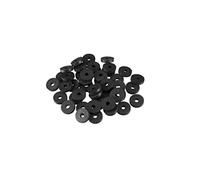 sourcing map 50pcs Rondelle Plate 4x13,8x3mm Joint torique tuyau Caoutchouc