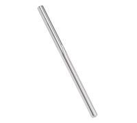 sourcing map 5mm Alésoir Mandrin Carbure Tungstène Tour Alésoir Machine H7 4 Cannelures Droites 100mm Longueur Tige Ronde Outil Coupe Fraisage