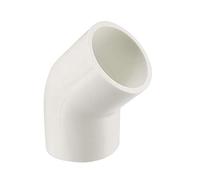 sourcing map 5pcs 32mm Coude PVC Raccord tuyau 45°
