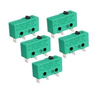sourcing map 5Pcs KW4-3Z-3 Micro interrupteur SPDT NO NC 3 borne actionneur bouton-poussoir