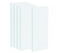 sourcing map 5Pcs Soudage Casque Interne Couverture Lentille Transparent | 3.94"x1.85"x0.03" pour Assombrissement Soudage Filtre Protection Lentille Remplacement