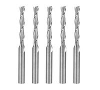 sourcing map 5Pcs1/8"Queue 2.5mmx17mm Carbure Fraisage Cutter CNC Router Bits 2 Flûte traversière