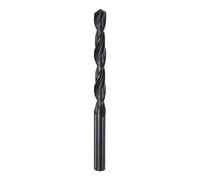 sourcing map 6542 Haute Vitesse Acier Droit Tige Foret Hélicoïdal 8.9mm | 1 Pcs, Perceuse Bits, Entièrement Rectifié Noir Oxyde, Perceuse Diamètre, 125mm, Total Longueur