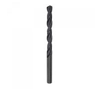 sourcing map 6542 Haute Vitesse Acier Droit Tige Foret Hélicoïdal, Entièrement Rectifié Noir Oxyde Forets 5.9mm Foret Diamètre 90mm Total Longueur 1 Pcs