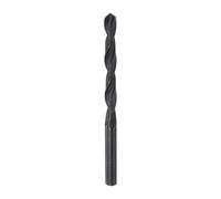 sourcing map 6542 Haute Vitesse Acier Droit Tige Foret Hélicoïdal, Entièrement Rectifié Noir Oxyde Forets 7.9mm Foret Diamètre 117mm Total Longueur 1 Pcs