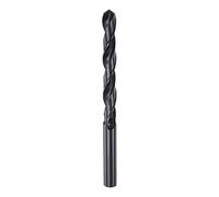 sourcing map 6542 Haute Vitesse Acier Droit Tige Foret Hélicoïdal, Entièrement Rectifié Noir Oxyde Forets 9.4mm Foret Diamètre 125mm Total Longueur 1 Pcs