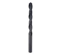 sourcing map 6542 Haute Vitesse Acier Droit Tige Foret Hélicoïdal, Entièrement Rectifié Noir Oxyde Perceuse Bits 8.3mm Perceuse Diamètre 115mm Total Longueur 1 Pcs