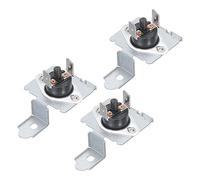 sourcing map 6931EL3003C Sécheuse Haute Limite Thermostat, 250V 16A Remplace 6931EL3003G, 1268365, PS3530484, Paquet de 3