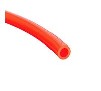sourcing map 6mmx4mm Tuyau Flexible PU air pneumatique 5 mètre tube 16.4ft Rouge