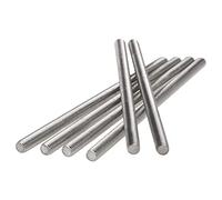 sourcing map 6Pcs M8 x 160mm Tige Filetée Entièrement 304 Inox Acier Droite Main Fil