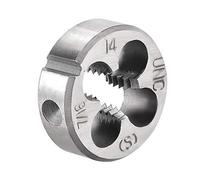sourcing map 7/16"-14 UNC Filière Filetage Droite Main Rond Machine Alliage Acier