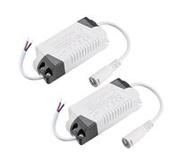 sourcing map 8-12W Constant Current 300mA Haute Power LED Driver DC Connecteur Source courant 2Pcs