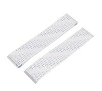 sourcing map A Type 10 pcs 1.0mm 30 Borne AWM 20624 80C 60V câble Plat Flexible FFC FPC 150mm