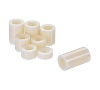 sourcing map ABS Rond Entretoise Assortiment Équipement ID 8.2mm OD 14mm pour M8 Vis, 8 Dimensions Plastique Impasse (5mm 8mm 10mm 12mm 15mm 18mm 20mm 25mm), 80Pcs