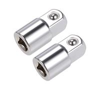 sourcing map Adaptateur Douille Augmentateur Réducteur 1/4 Pouce 2Pcs
