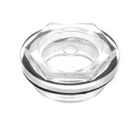 sourcing map Air Compresseur Huile Niveau Jauge Vision Verre M36x1,5mm Mâle Fileté Organique Verre Liquide Indicateur Vision Fenêtre