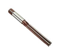 sourcing map Alésoir à main 15 mm en alliage d'acier à outils H8 6 cannelures droites outil de fraise à main