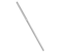 Sourcing map Alésoir à mandrin 3 mm en carbure de tungstène - Alésoir H7 - 4 cannelures droites - Longueur 100 mm - Outil de coupe à queue ronde - Pour acier inoxydable et alliage de cuivre - Métal
