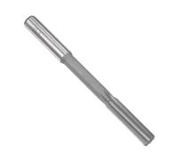 sourcing map Alésoir à mandrin de 13,5 mm - H7 HSS - 6 cannelures droites - Outil de coupe à tige ronde - Foret métrique pour trou métallique en acier inoxydable
