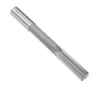 sourcing map Alésoir de serrage Alésoir Machine Tour HSS tige H7 19mm Dia coupe Outil de Coupe de Fraisage 6 flûtes droites