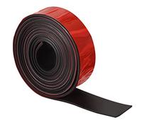 sourcing map Bande Caoutchouc Néoprène Feuille Rouleau, Adhésif Dos Solide 4mm(T) x20mm(W) x3000mm(L), Bricolage Joint étanchéité, Scellage Rembourrage, Réduction Vibration Tapis