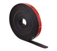 sourcing map Bande Caoutchouc Néoprène Feuille Rouleau, Adhésif Dos Solide 4mm(T) x20mm(W) x5000mm(L), Bricolage Joint étanchéité, Scellage Rembourrage, Réduction Vibration Tapis